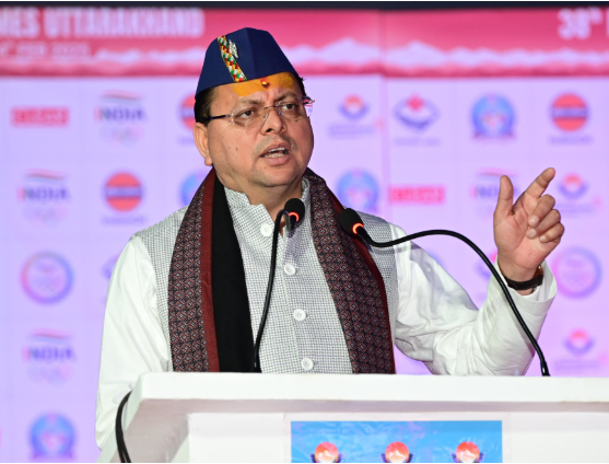 उत्तराखंड में राष्ट्रीय खेलों के आयोजन से देश के विभिन्न राज्यों से आए खिलाड़ियों ने देखी देवभूमि उत्तराखंड की संस्कृति: मुख्यमंत्री