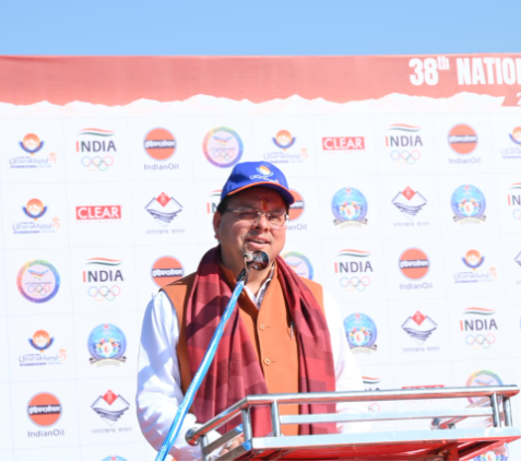 मुख्यमंत्री श्री पुष्कर सिंह धामी ने 38वें राष्ट्रीय खेलों के तहत आयोजित कयाकिंग-कैनोइंग प्रतियोगिताओं के शुभारंभ अवसर पर किया प्रतिभाग।