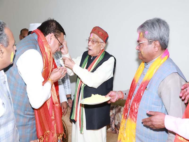 प्रेम, सौहार्द और एकता का प्रतीक है होली का पर्व – मुख्यमंत्री