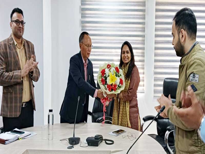 एसएचए की नव नियुक्त सीईओ ने संभाला कार्यभार