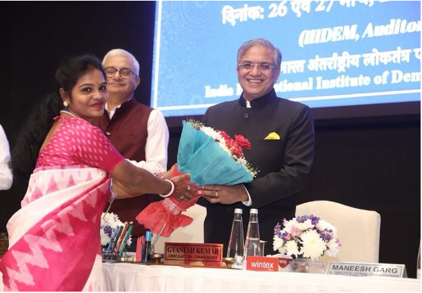 निर्वाचन आयोग द्वारा पहली बार आईआईआईडीईएम में विभिन्न बैचों में 1 लाख से अधिक बूथ लेवल अधिकारियों (बीएलओ) के लिए प्रशिक्षण प्रारंभ