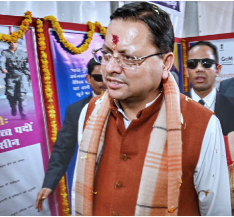 मुख्यमंत्री श्री पुष्कर सिंह धामी ने किया ’’विकसित भारत-विकसित उत्तराखण्ड’’ मेगा प्रदर्शनी का शुभारंभ