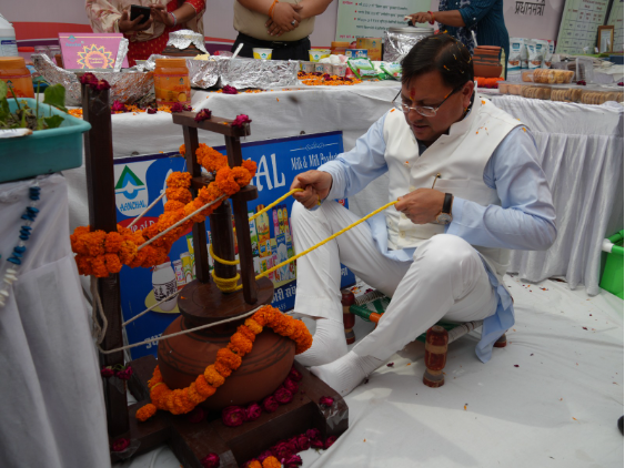 मुख्यमंत्री श्री पुष्कर सिंह धामी ने किया 40 करोड़ की 14 विकास योजनाओं का शिलान्यास एवं लोकार्पण