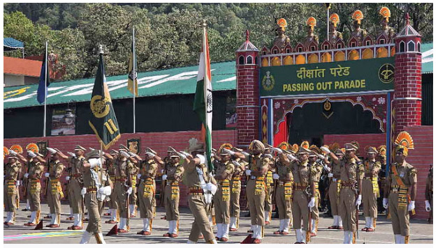 आईटीबीपी को मिले 36 नए युवा अधिकारी, पासिंग आउट परेड के बाद मुख्यधारा में हुए शामिल